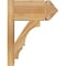 Ekena Millwork Balboa Arts & Crafts Rough Sawn Outlooker, Western Red Cedar, 8"W x 16"D x 20"H OUT08X16X20BOA03RWR - alternate 2